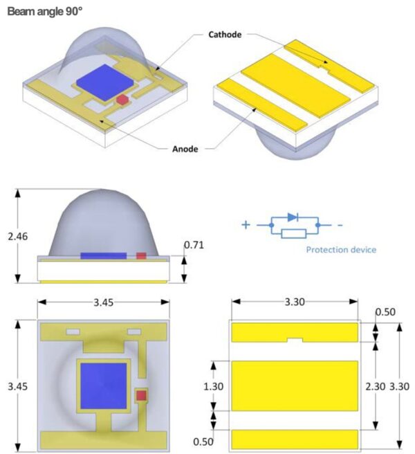 C3535 MCE Series Single Chip LEDs - Image 3