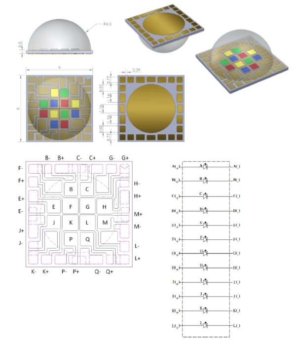 T9090 MCE Series Multi Chip LEDs - Image 2