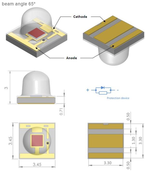 C3535 IR Series Single Chip LEDs - Image 4
